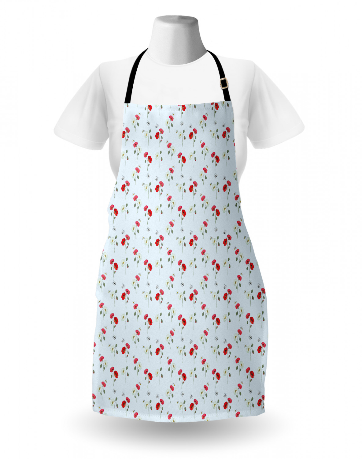 Ambesonne Apron Adjustable Neck Strap for Garden Cooking Standard Size - Picture 53 of 132
