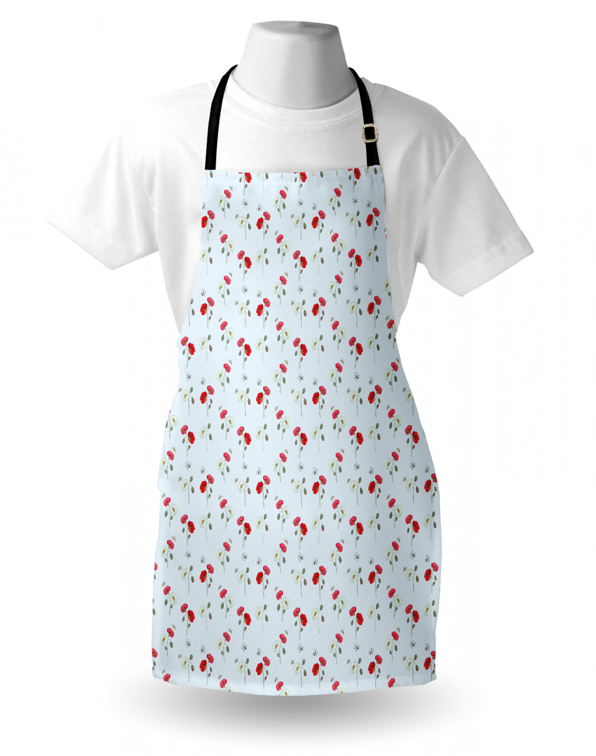 Ambesonne Apron Adjustable Neck Strap for Garden Cooking Standard Size - Picture 54 of 132