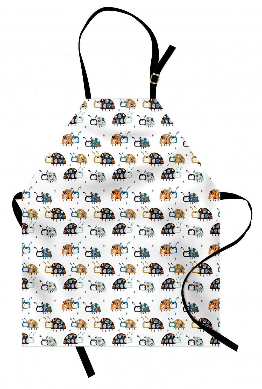 Ambesonne Apron Adjustable Neck Strap for Garden Cooking Standard Size - Picture 118 of 132