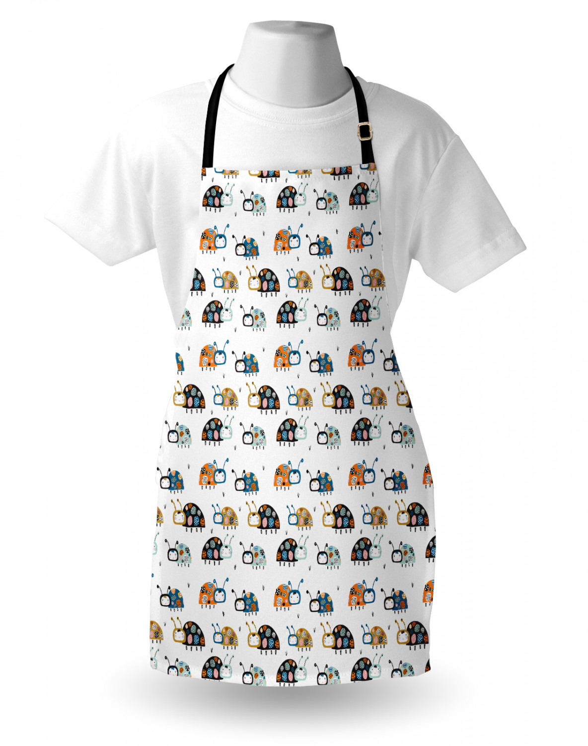 Ambesonne Apron Adjustable Neck Strap for Garden Cooking Standard Size - Picture 120 of 132
