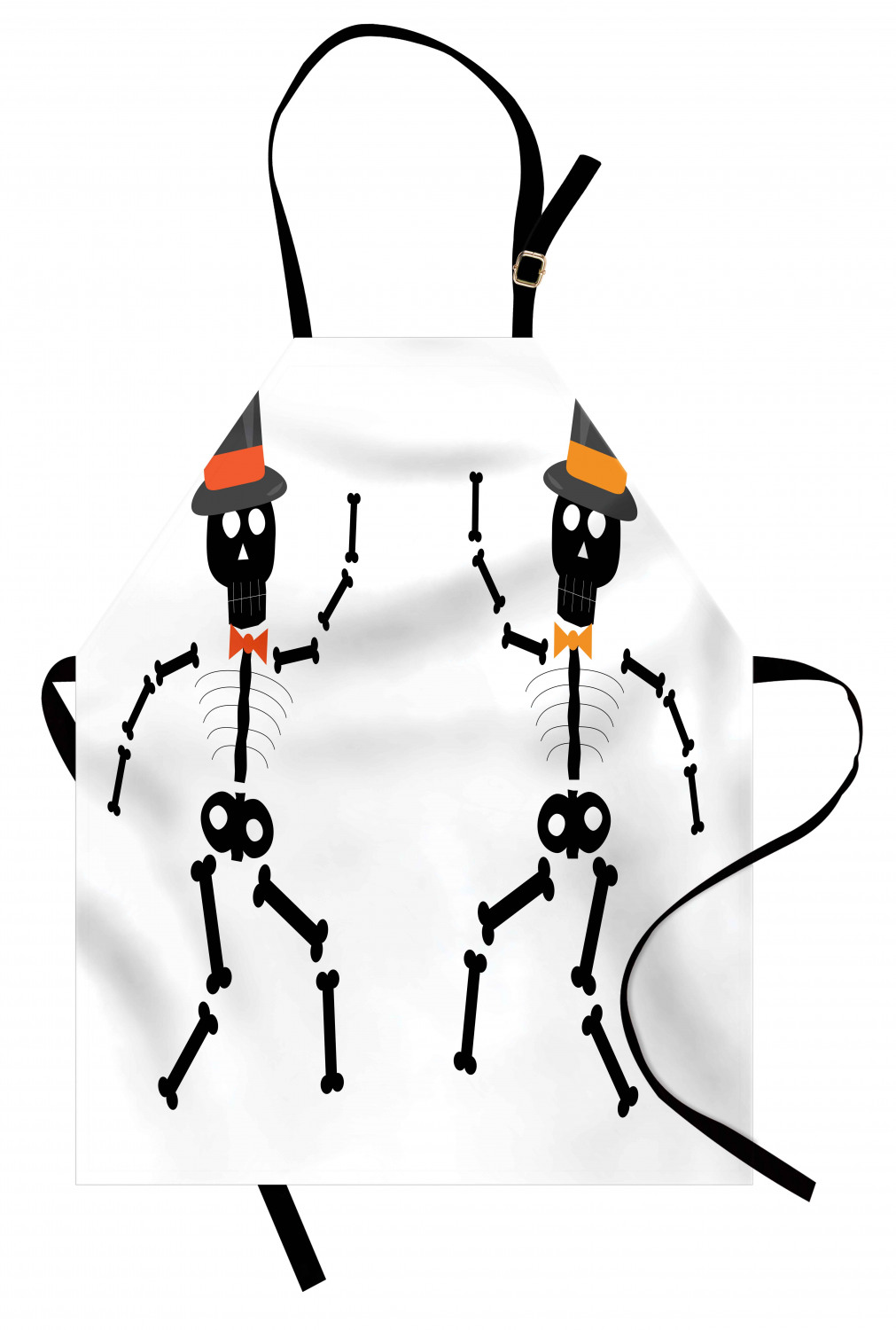 Ambesonne Apron Bib Adjustable Neck for Gardening Cooking Unisex No Fading