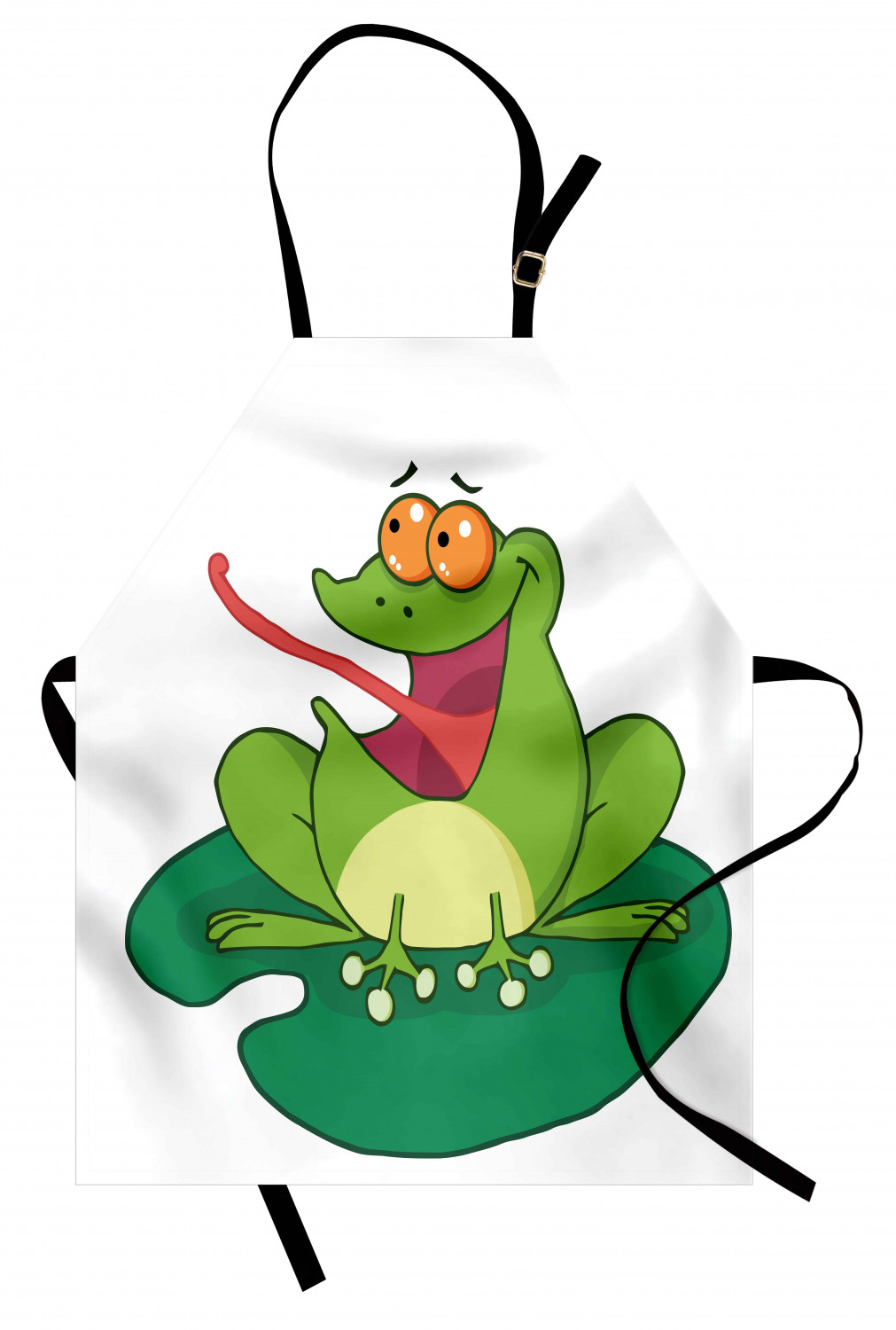 Ambesonne Apron Bib Adjustable Neck for Gardening Cooking Unisex No Fading