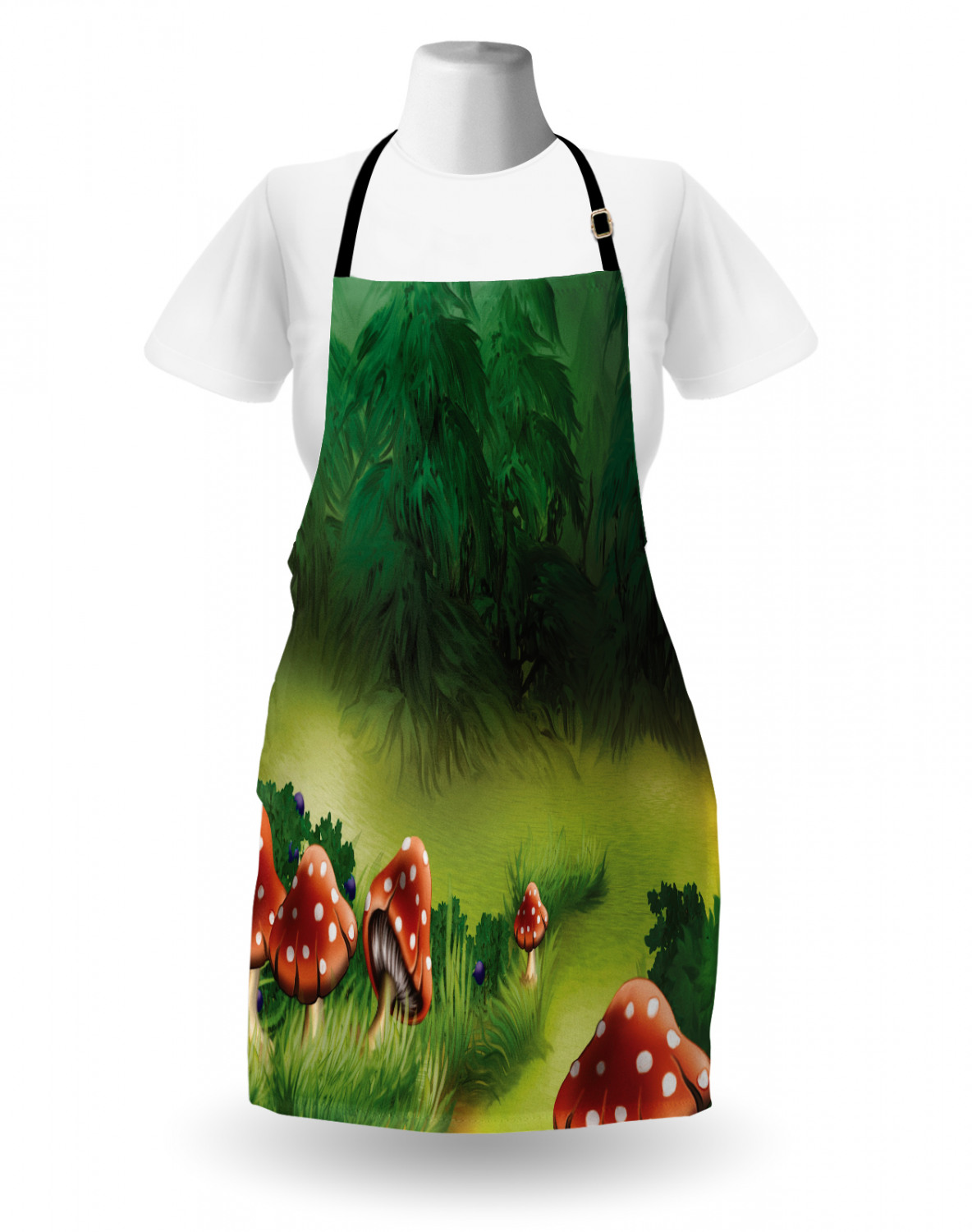 Ambesonne Apron Adjustable Strap for Gardening