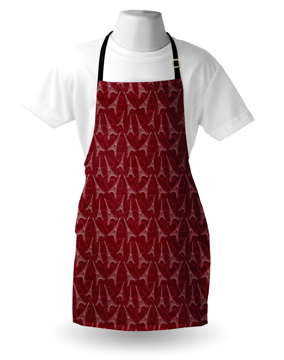 Ambesonne Apron with Adjustable Strap for Gardening Cooking No Fading