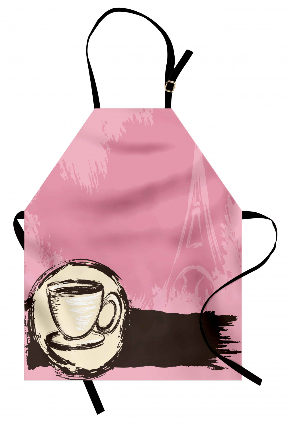 Ambesonne Apron with Adjustable Strap for Gardening Cooking No Fading