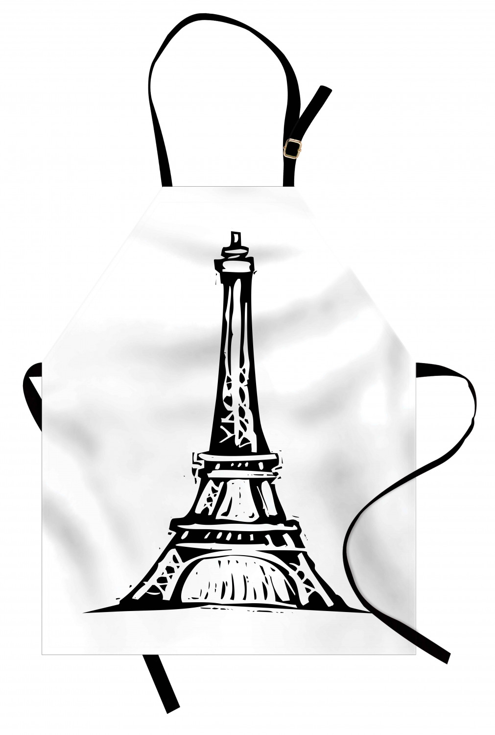 Ambesonne Apron with Adjustable Strap for Gardening Cooking No Fading