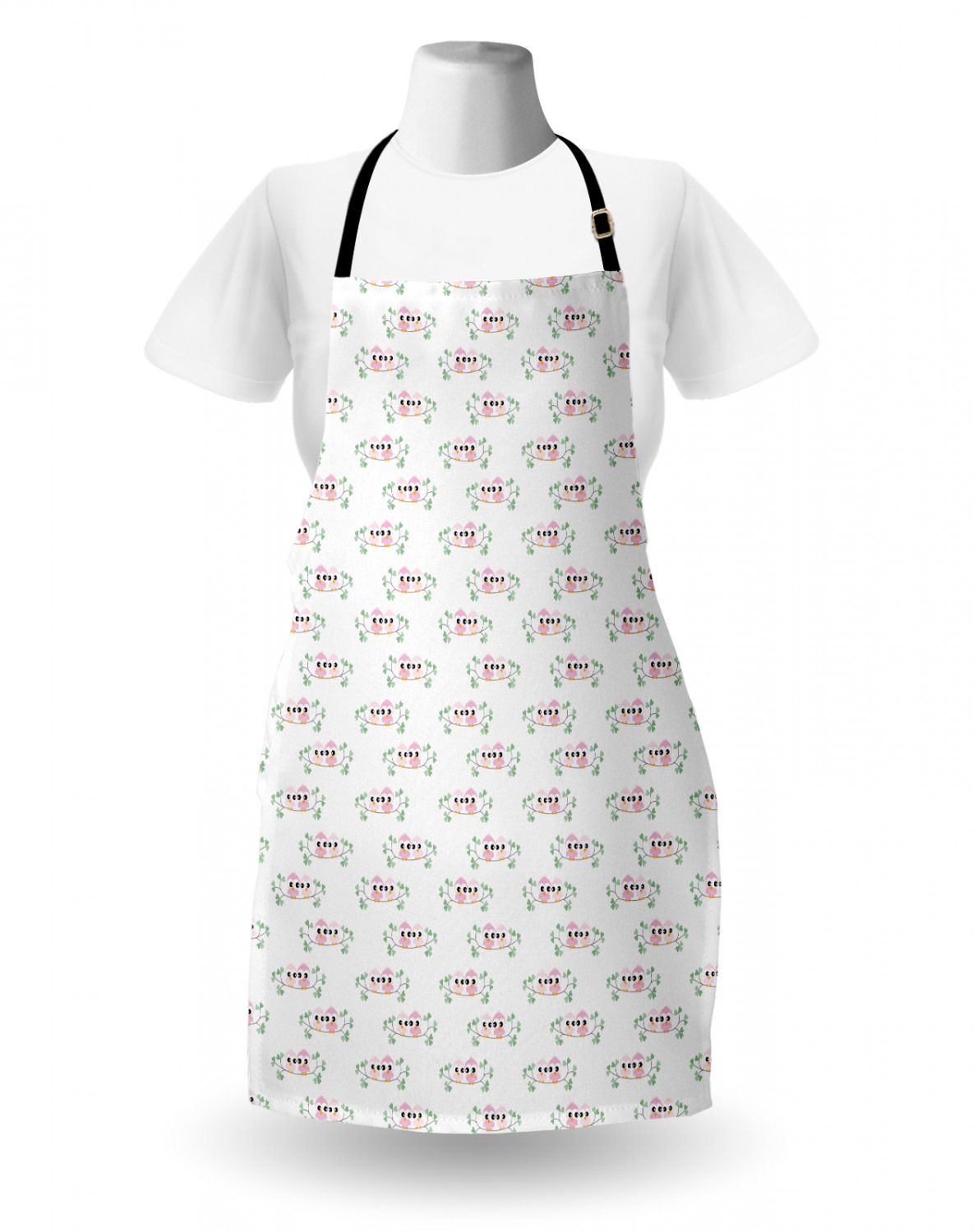 Ambesonne Apron Adjustable Strap for Gardening Cooking Clear Image