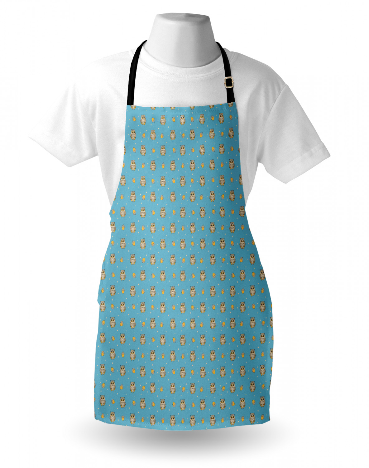 Ambesonne Apron Adjustable Strap for Gardening Cooking Clear Image