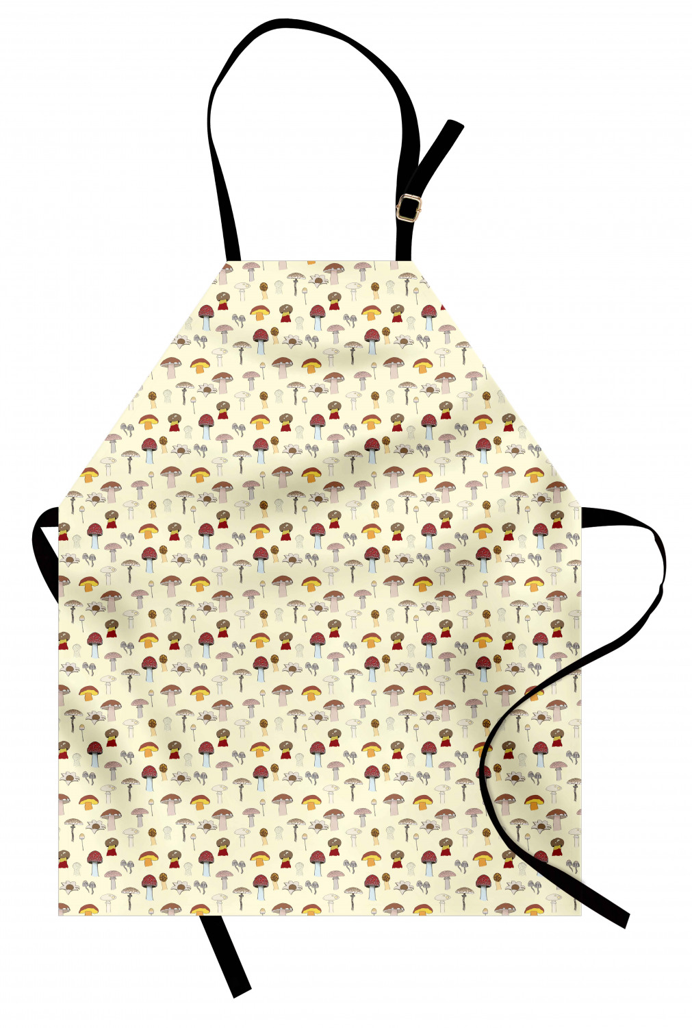 Ambesonne Apron Bib with Adjustable Black Strap Garden Cooking Standard Size - 第 46/144 張圖片