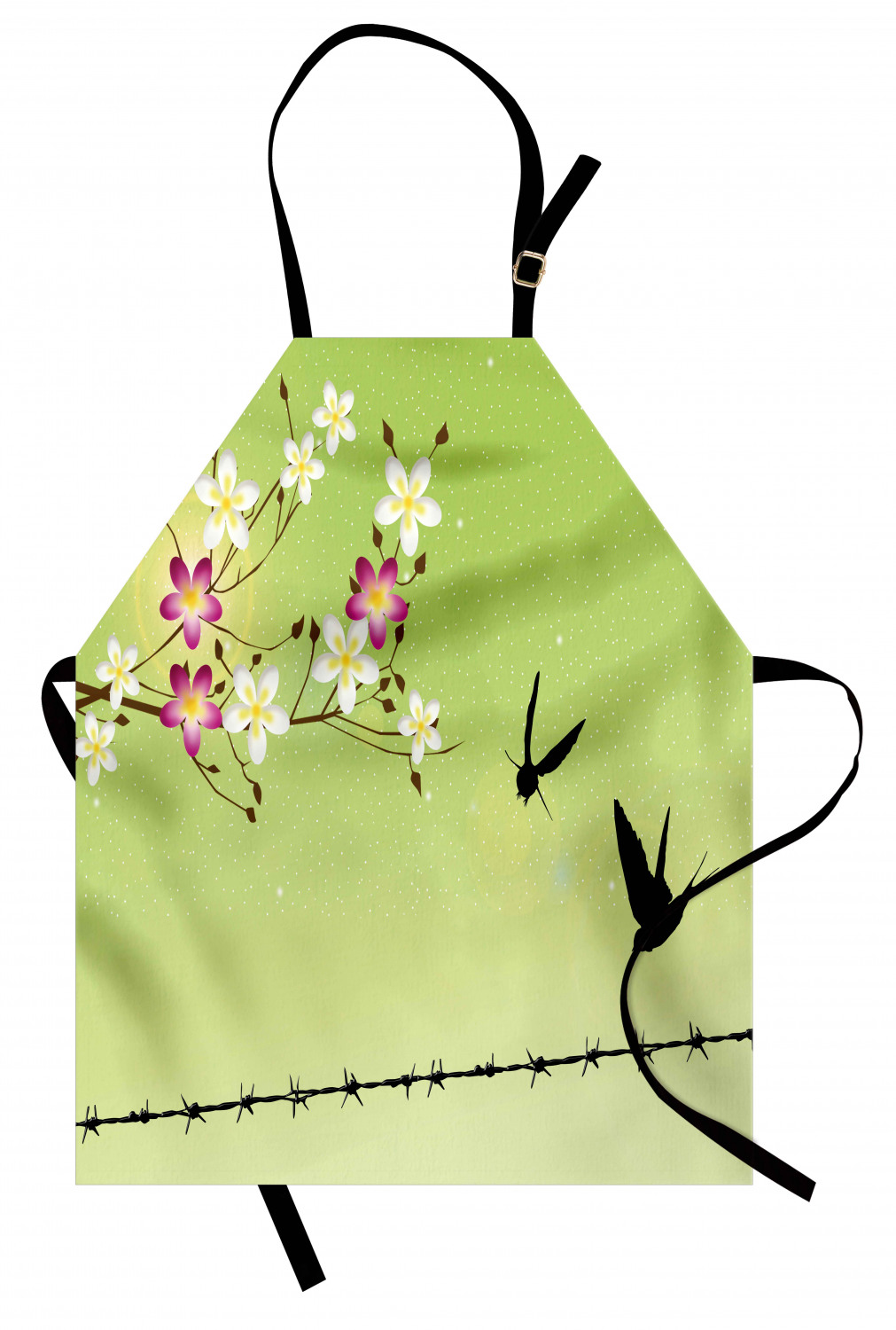 Ambesonne Spring Kids Apron Boys Girls Apron Bib Cooking & Painting