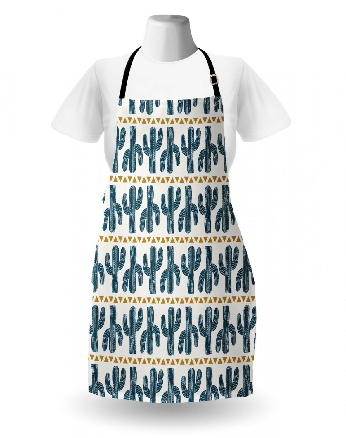Ambesonne Apron Bib with Adjustable Black Strap Garden Cooking Standard Size - 第 17/144 張圖片