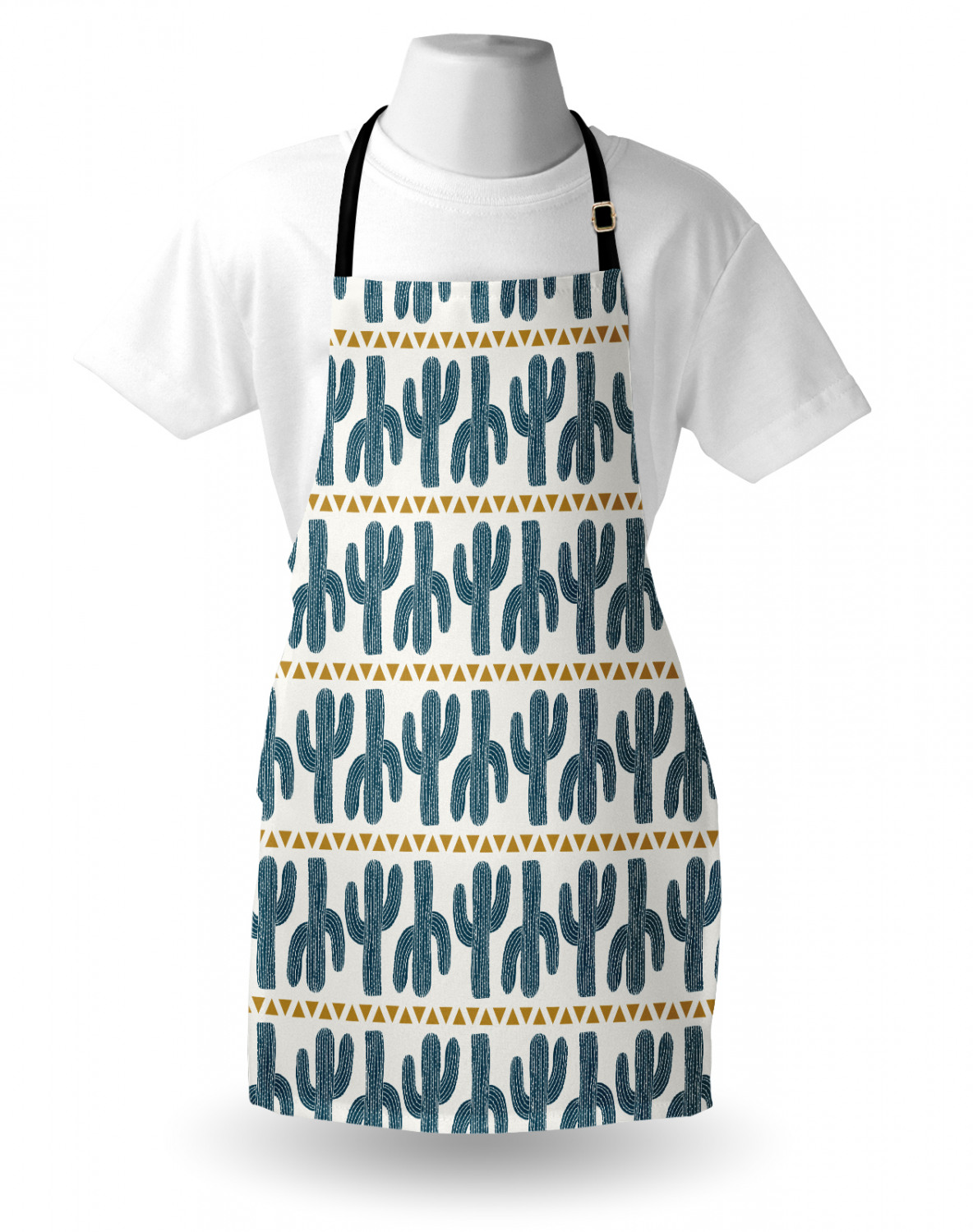 Ambesonne Apron Bib with Adjustable Black Strap Garden Cooking Standard Size - 第 18/144 張圖片