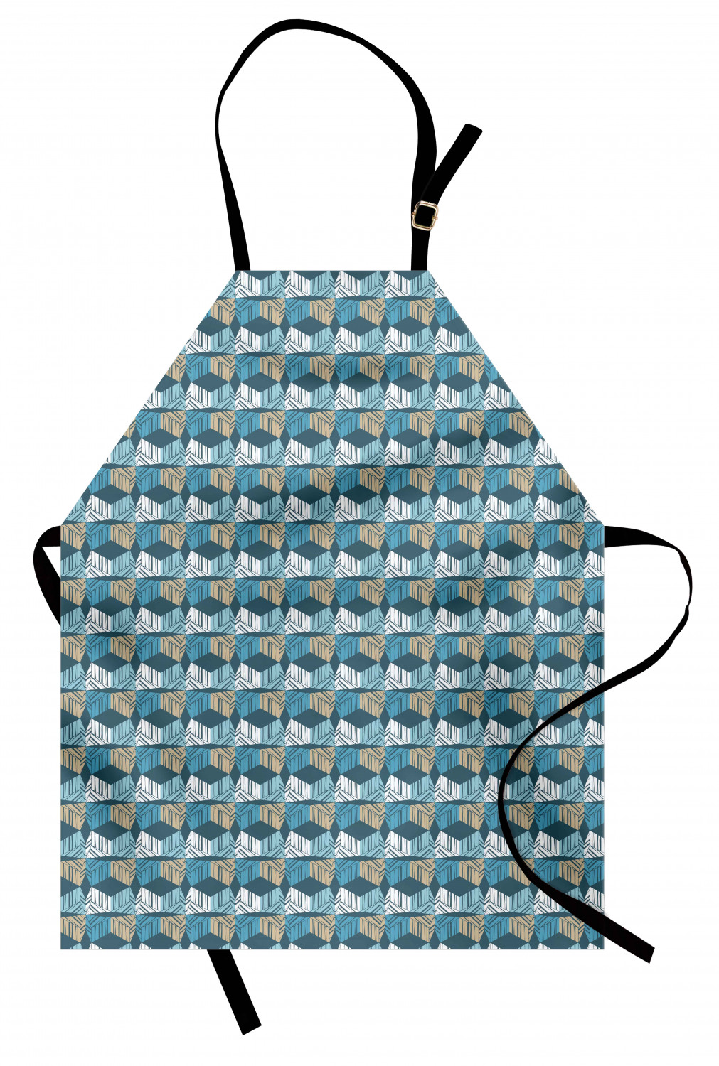 Ambesonne Apron with Adjustable Black Strap for Garden Cooking Standard Size - Picture 37 of 120