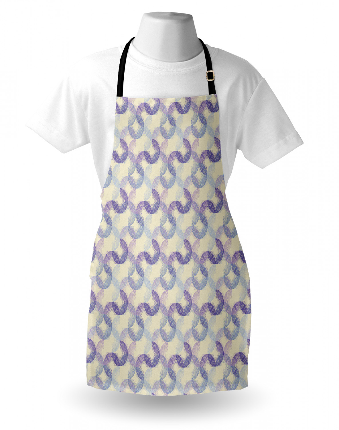 Ambesonne Apron with Adjustable Black Strap for Garden Cooking Standard Size - Picture 99 of 120