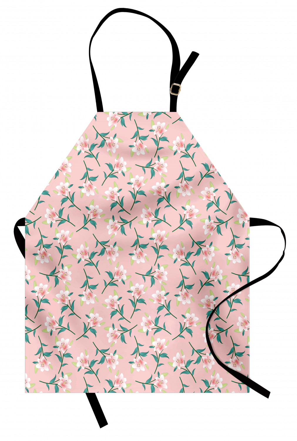 Ambesonne Apron with Adjustable Black Strap for Garden Cooking Standard Size - Picture 106 of 120