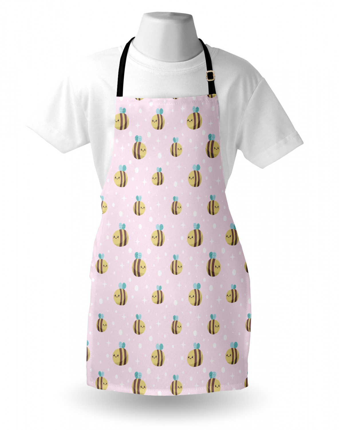 Ambesonne Apron with Adjustable Black Strap for Garden Cooking Standard Size - Picture 90 of 120