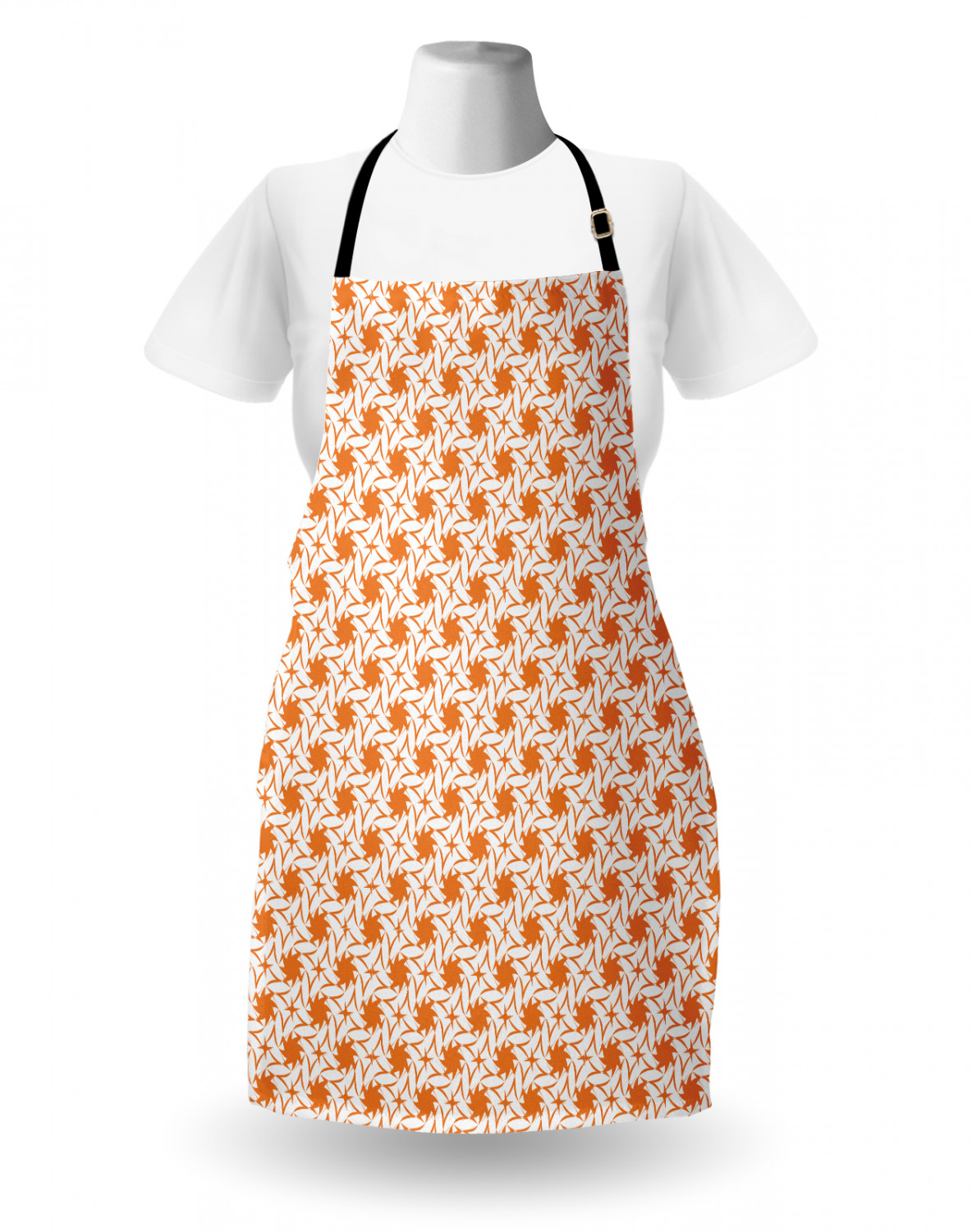 Ambesonne Apron with Adjustable Black Strap for Garden Cooking Standard Size - Picture 17 of 120