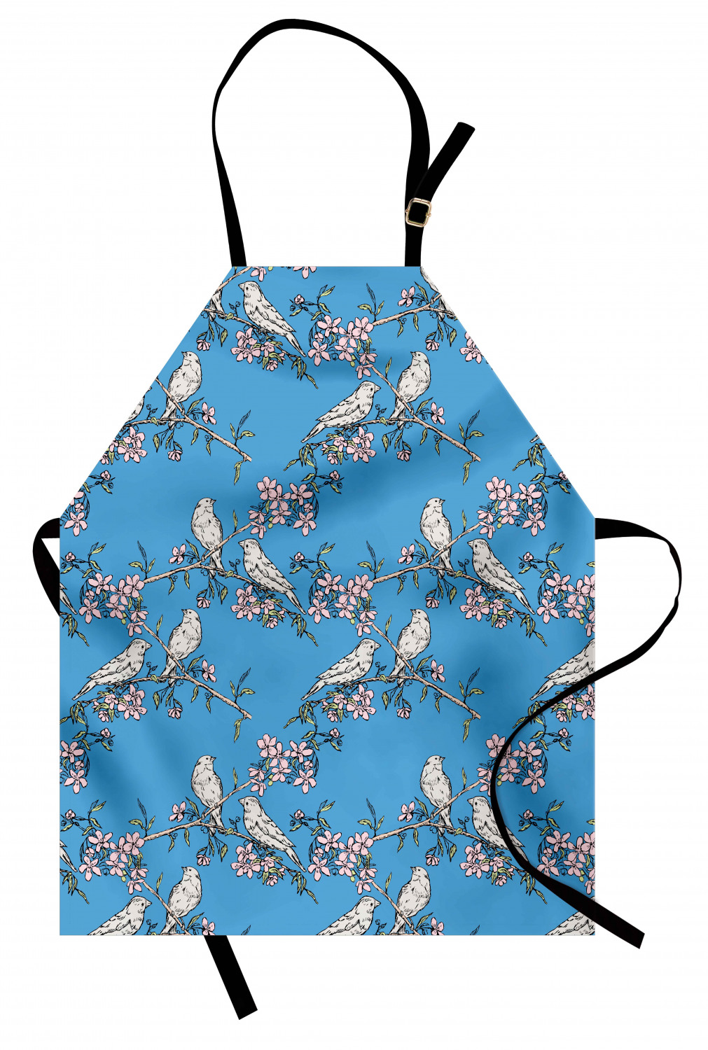 Ambesonne Apron with Adjustable Black Strap for Garden Cooking Standard Size - Picture 28 of 120