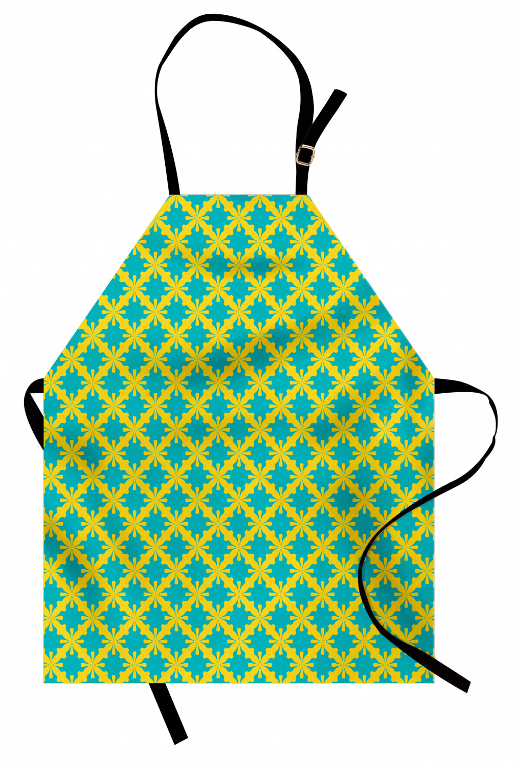 Ambesonne Apron with Adjustable Black Strap for Garden Cooking Standard Size - Picture 13 of 120