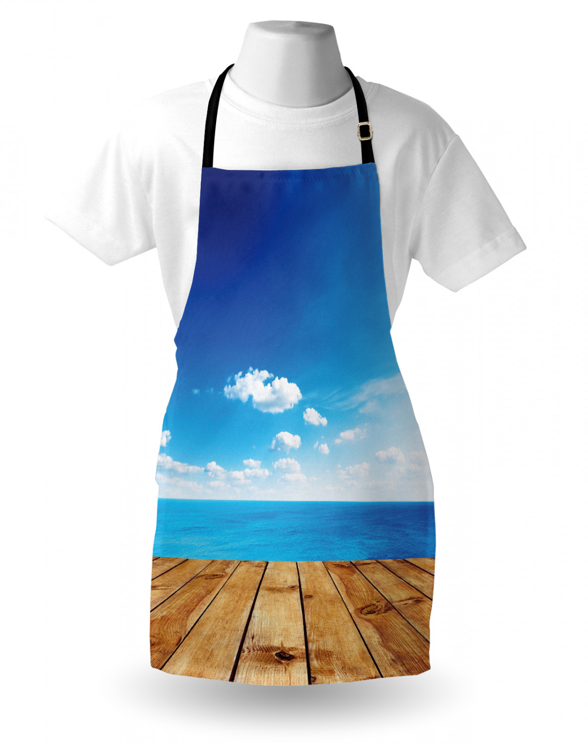 Palm Beach Apron Unisex Kitchen Bib with Adjustable Neck Cooking Baking ...