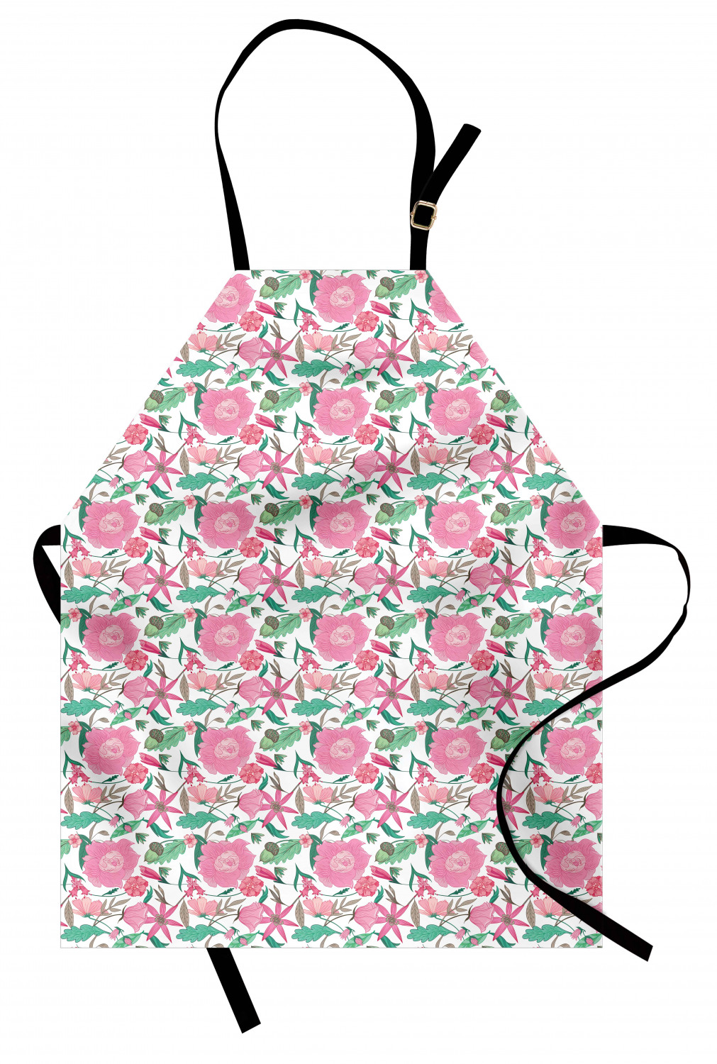 Ambesonne Apron Bib with Adjustable Black Strap Garden Cooking Standard Size - 第 100/144 張圖片
