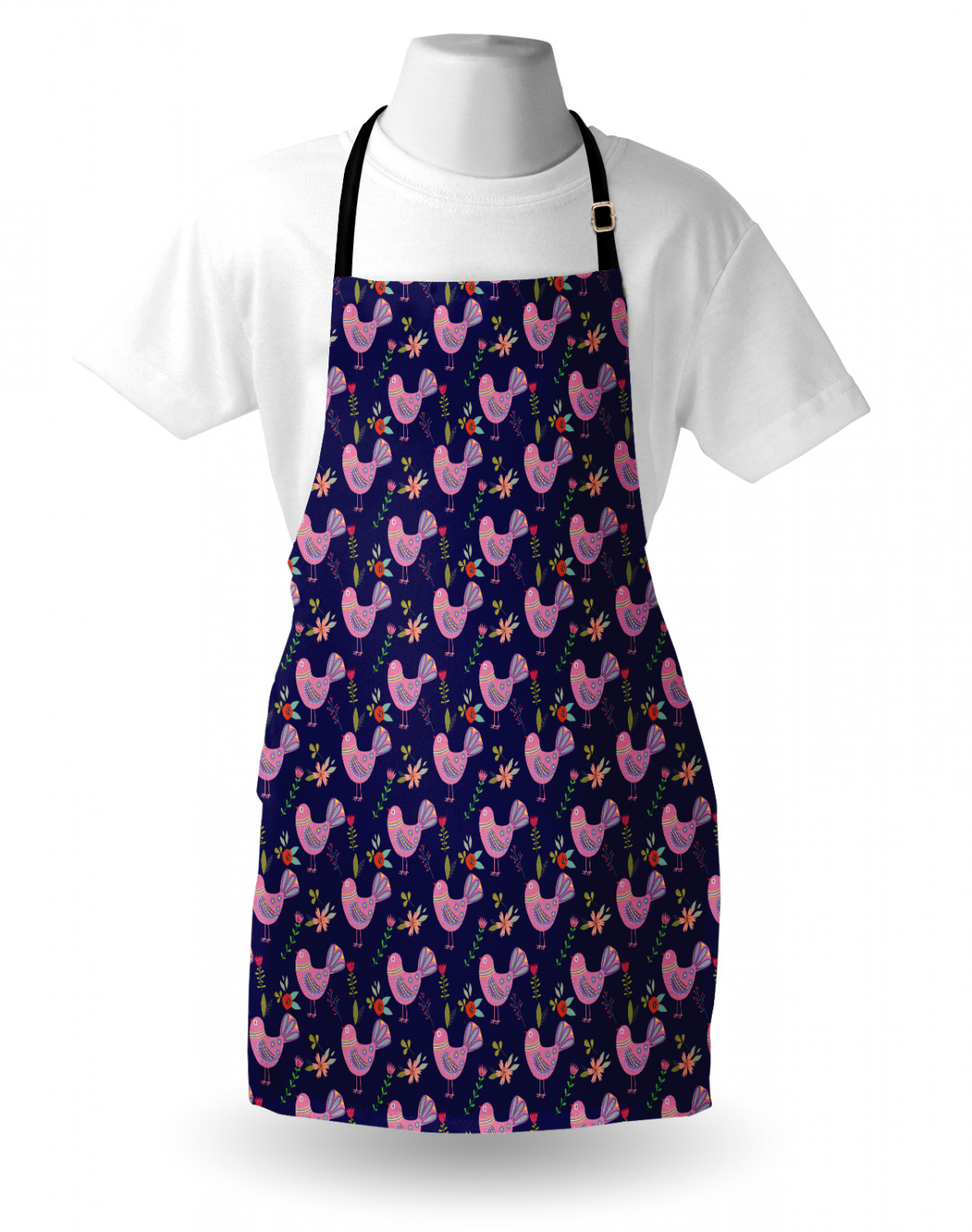 Details about   Ambesonne Apron Bib with Adjustable Neck Strap for Garden Cooking Standard Size 