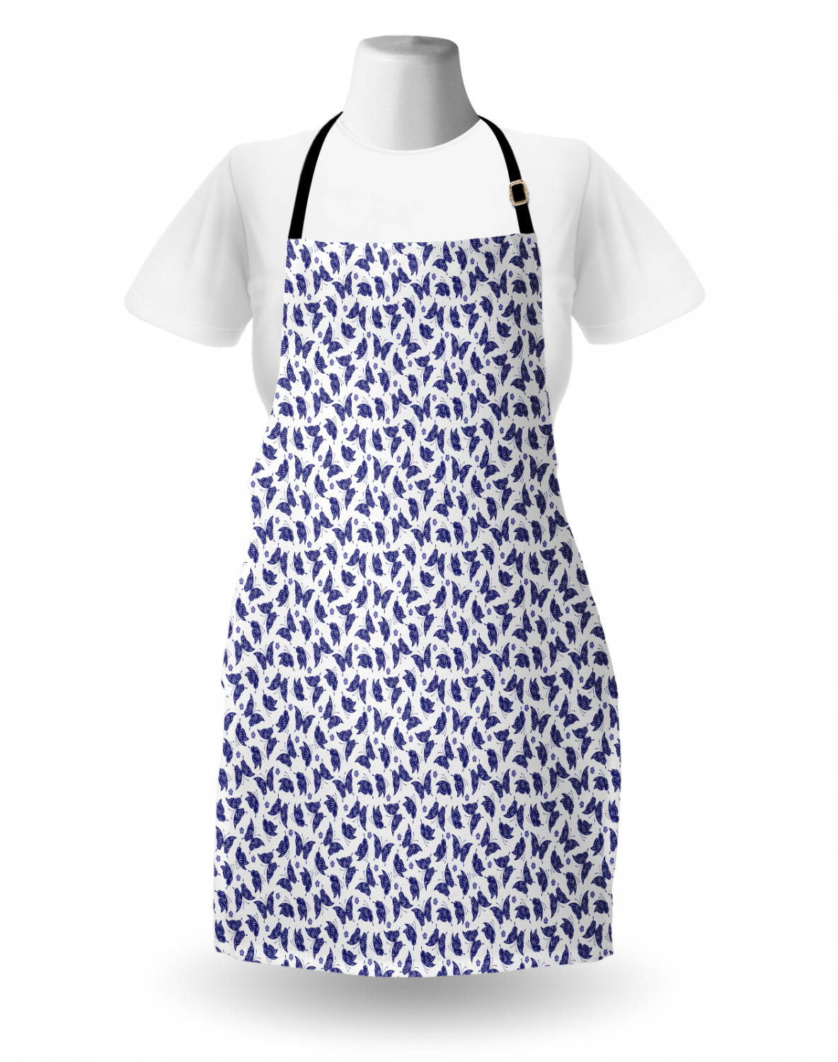 Ambesonne Apron Adjustable Neck Strap for Garden Cooking Standard Size - Picture 41 of 132