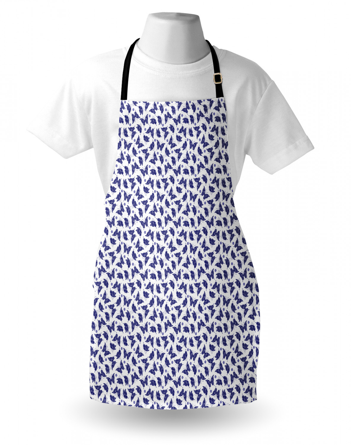 Ambesonne Apron Adjustable Neck Strap for Garden Cooking Standard Size - Picture 42 of 132