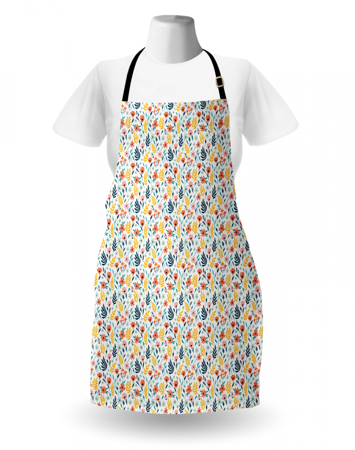 Ambesonne Apron Adjustable Neck Strap for Garden Cooking Standard Size - Picture 83 of 132