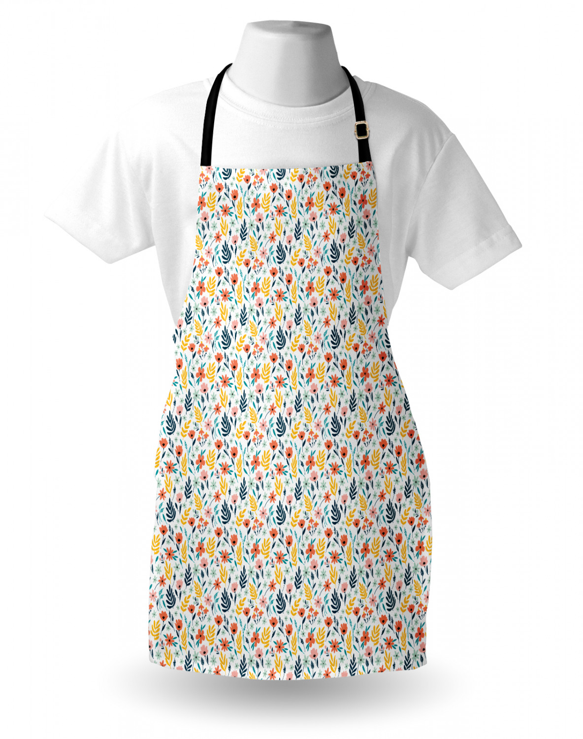 Ambesonne Apron Adjustable Neck Strap for Garden Cooking Standard Size - Picture 84 of 132