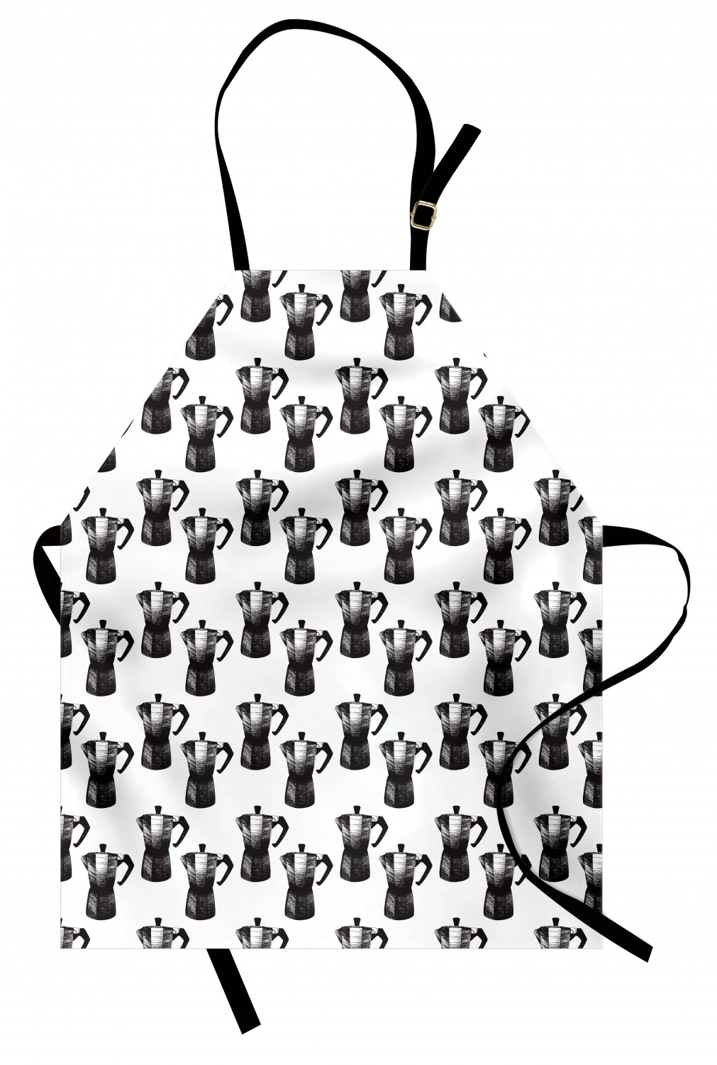 Ambesonne Apron Adjustable Neck Strap for Garden Cooking Standard Size - Picture 88 of 132