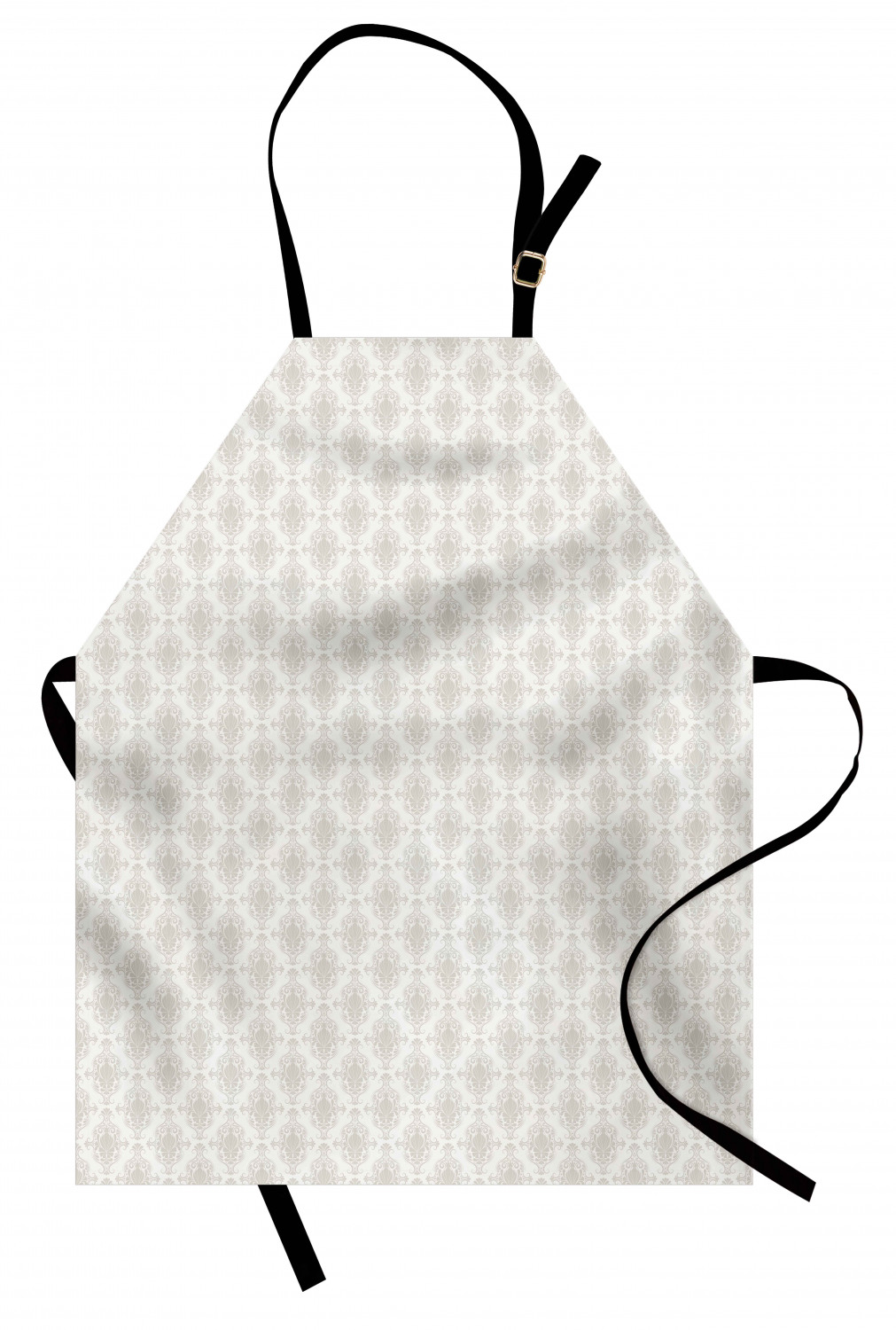 Ambesonne Apron Adjustable Black Strap for Gardening and Cooking Standard Size