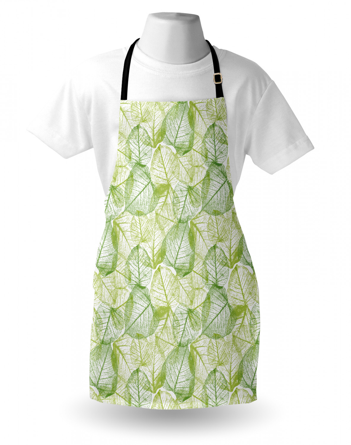 Ambesonne Apron with Adjustable Black Strap for Cooking Unisex Washable