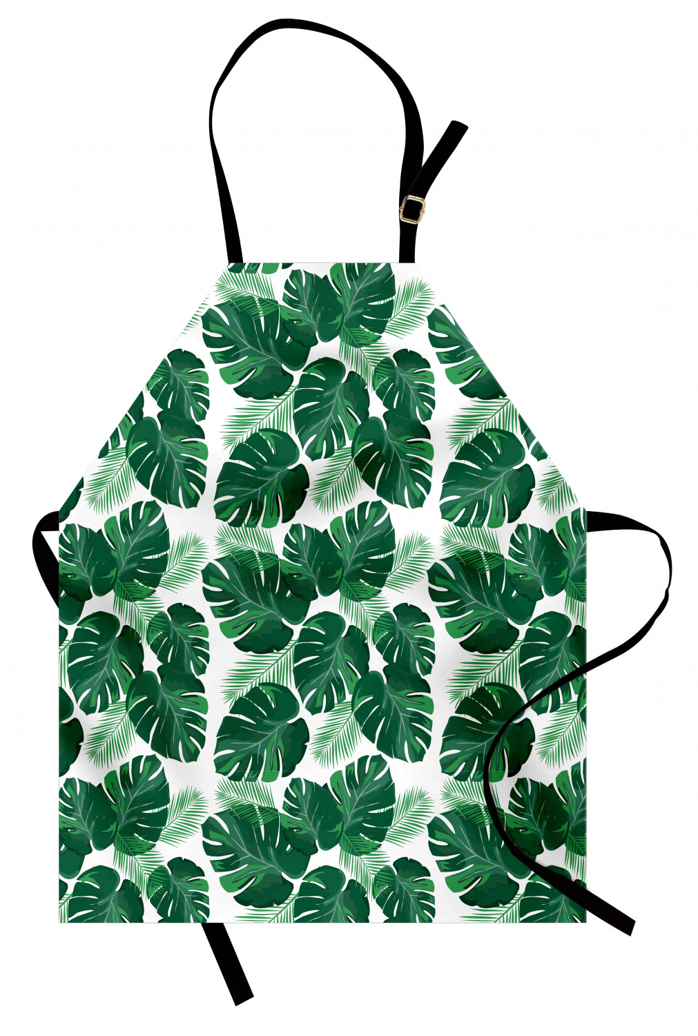 Ambesonne Apron with Adjustable Black Strap for Cooking Unisex Washable