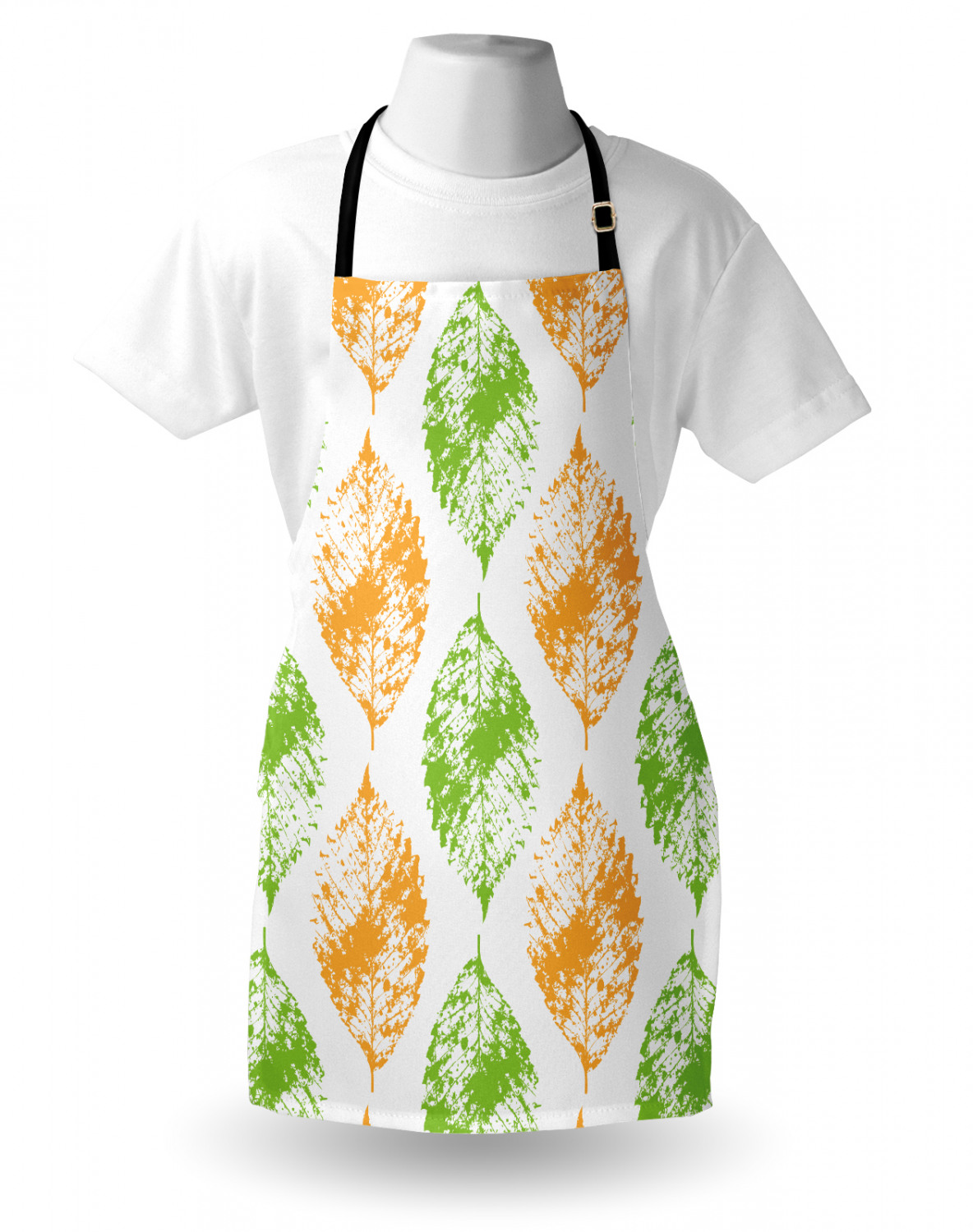 Ambesonne Apron with Adjustable Black Strap for Cooking Unisex Washable