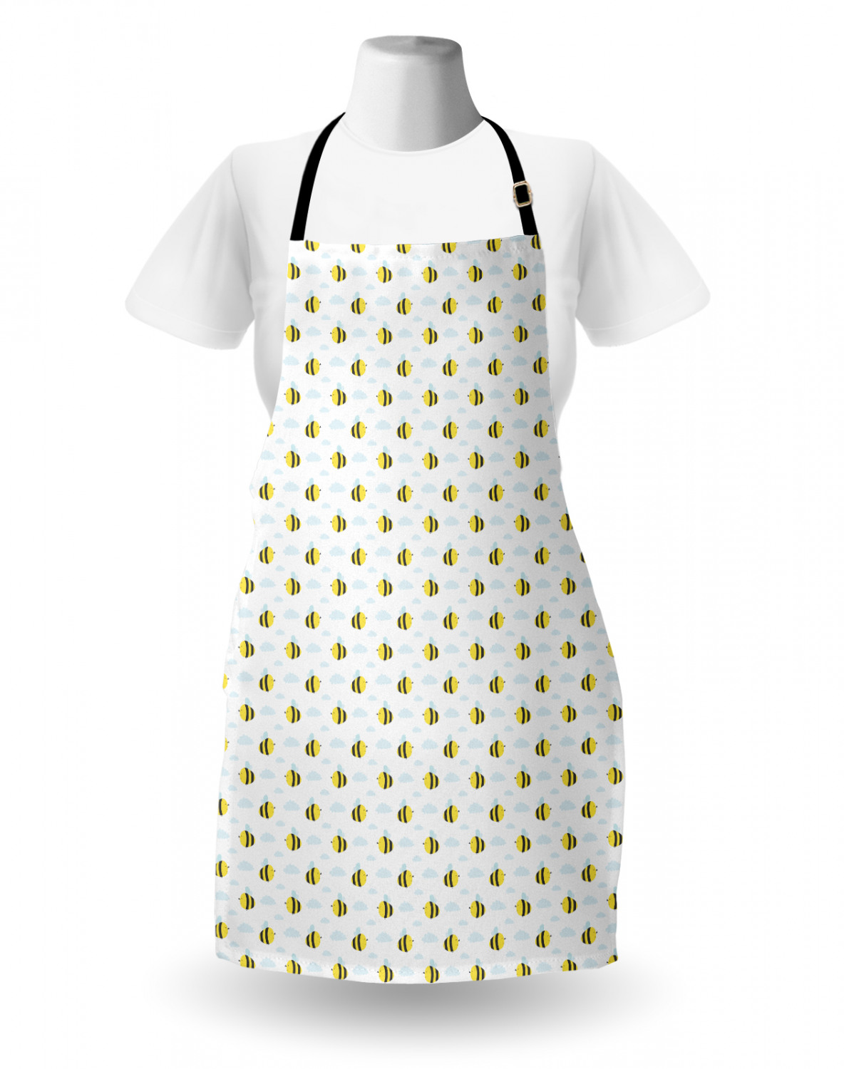 Ambesonne Clear Image Apron with Adjustable Strap for Gardening and ...