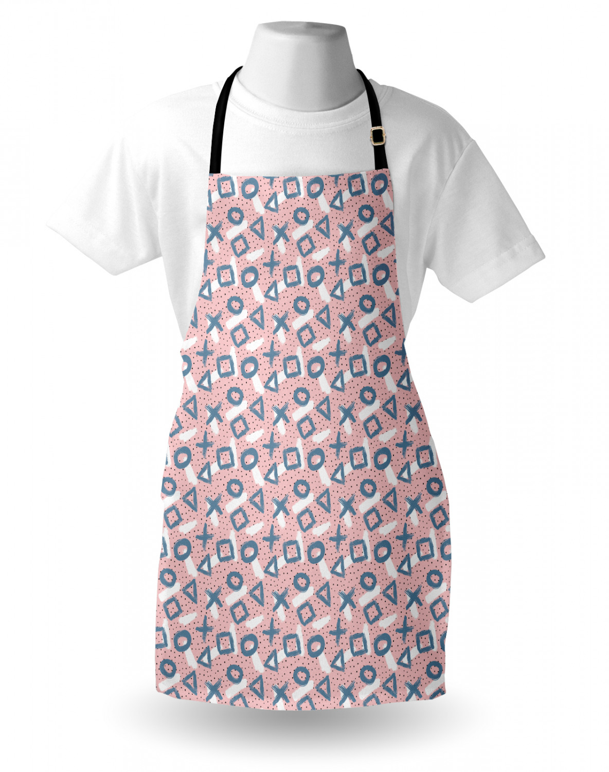 Unisex Indoor Use Apron with Adjustable Neck Strap for Garden Cooking Ambesonne