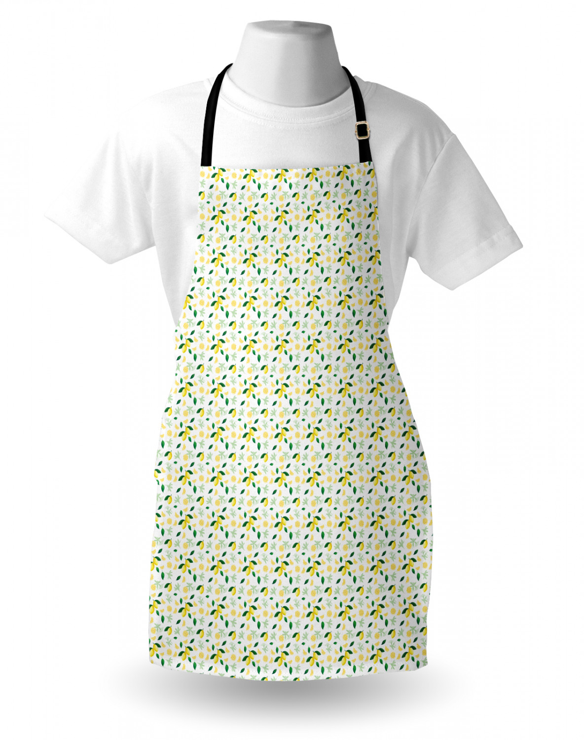 Unisex Indoor Use Apron with Adjustable Neck Strap for Garden Cooking Ambesonne