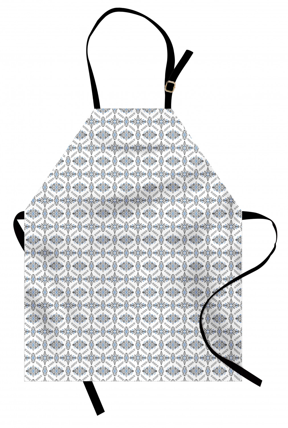 Ambesonne Indoor Use Apron Bib Adjustable Neck Strap for Gardening and Cooking