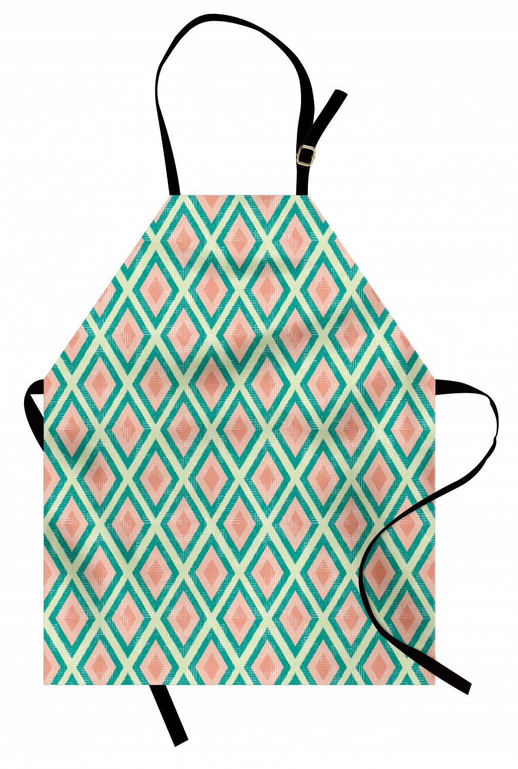 Ambesonne Indoor Use Apron Bib Adjustable Neck Strap for Gardening and Cooking