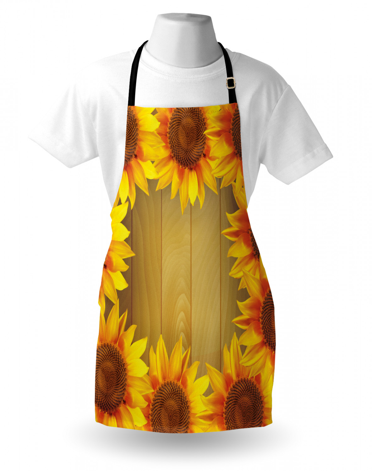 Mexican Sugar Skull Apron Unisex Kitchen Bib with Adjustable Neck Cooking Baking