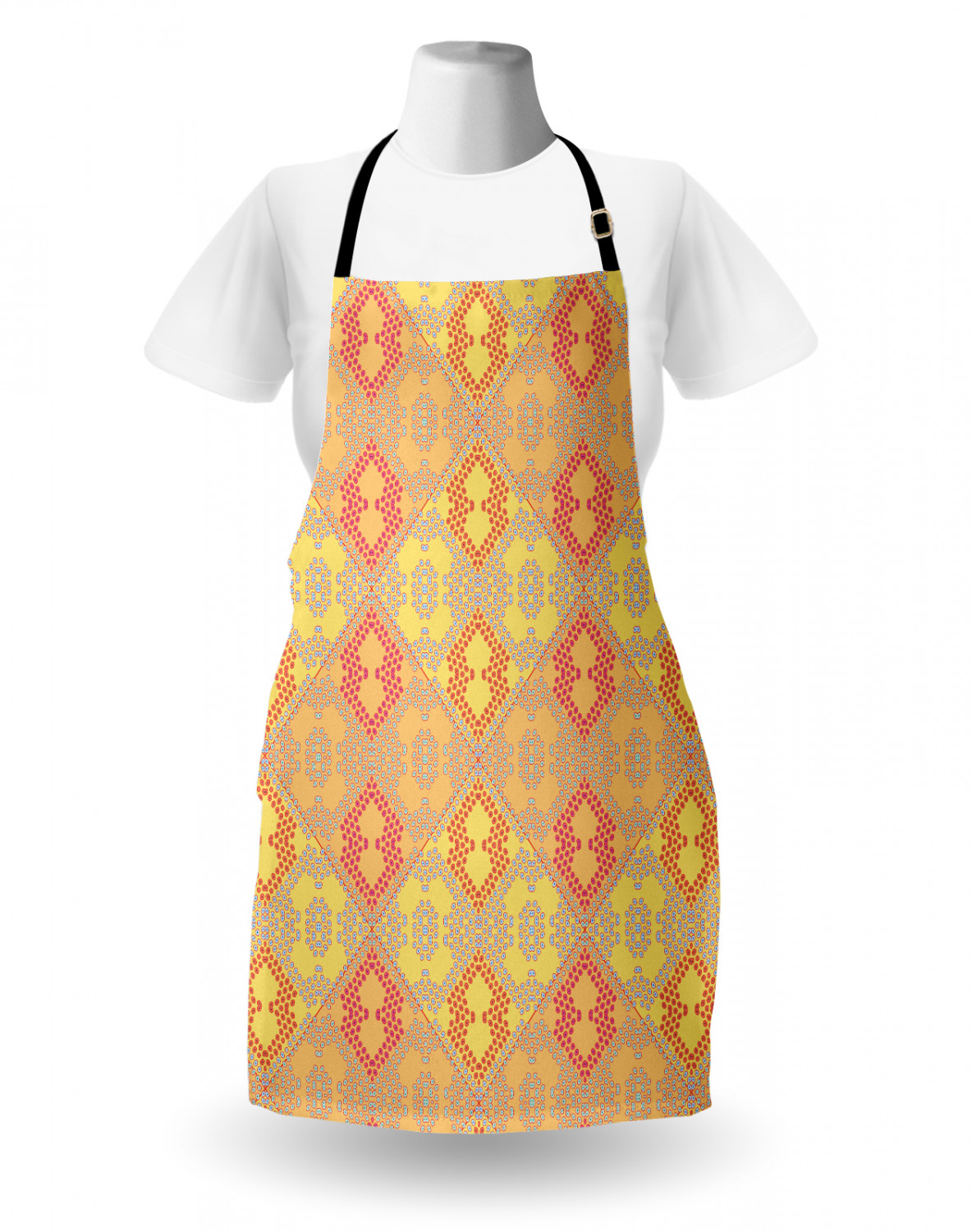 Standard Size Apron with Adjustable Black Strap for Gardening Cooking ...