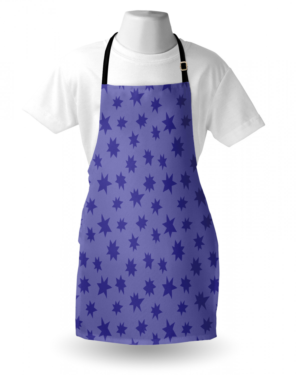 Ambesonne Apron Adjustable Black Strap for Gardening Cooking Standard Size - Picture 51 of 105