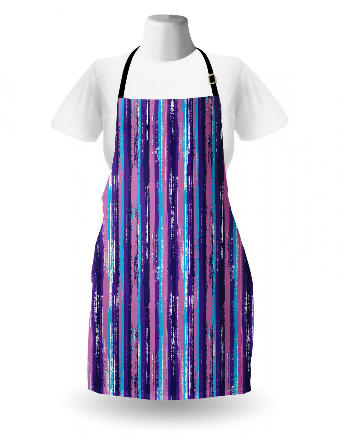 Ambesonne Apron Adjustable Black Strap for Gardening Cooking Standard Size - Picture 8 of 105