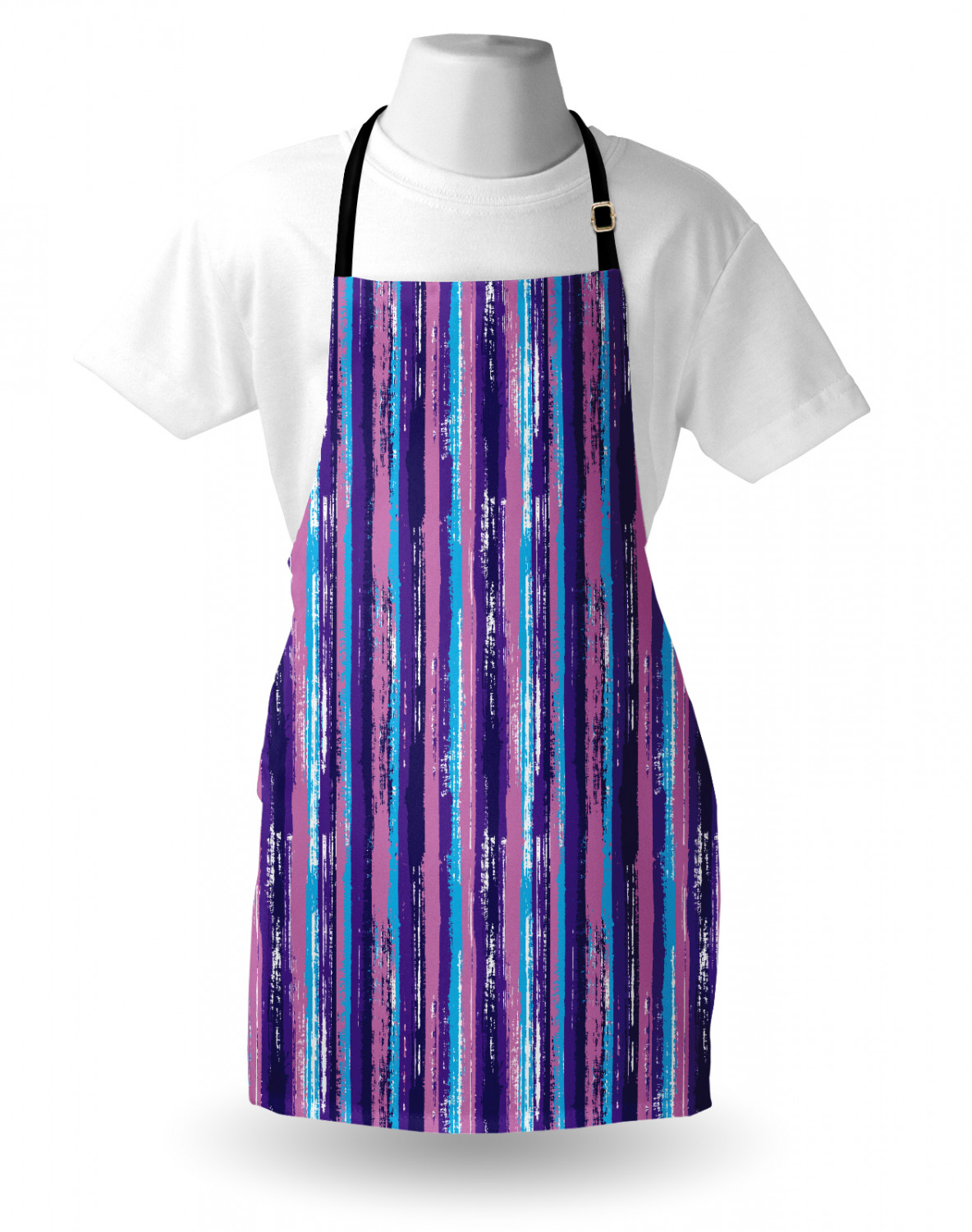 Ambesonne Apron Adjustable Black Strap for Gardening Cooking Standard Size - Picture 9 of 105