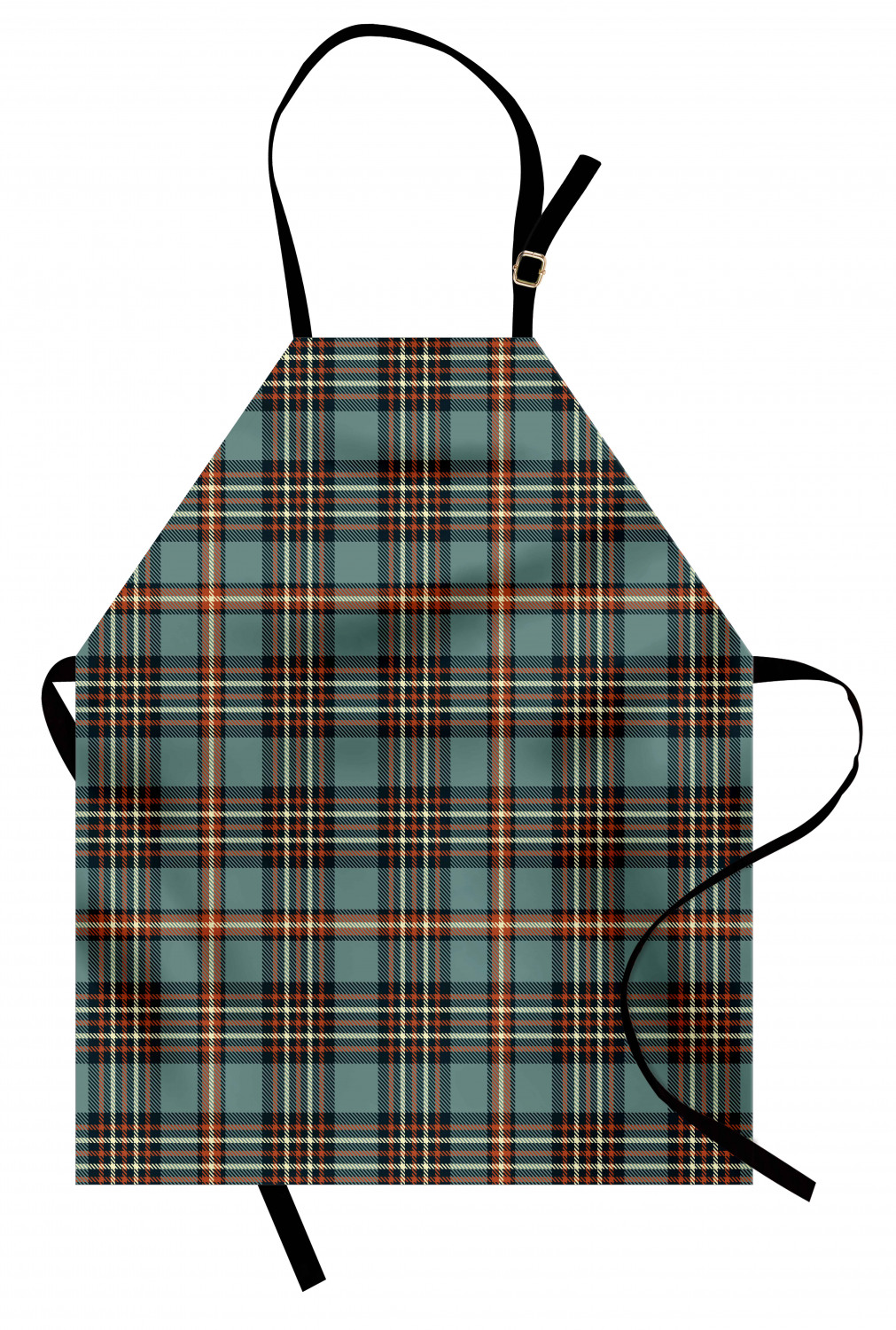 Ambesonne Apron Adjustable Black Strap for Gardening Cooking Standard Size - Picture 97 of 105