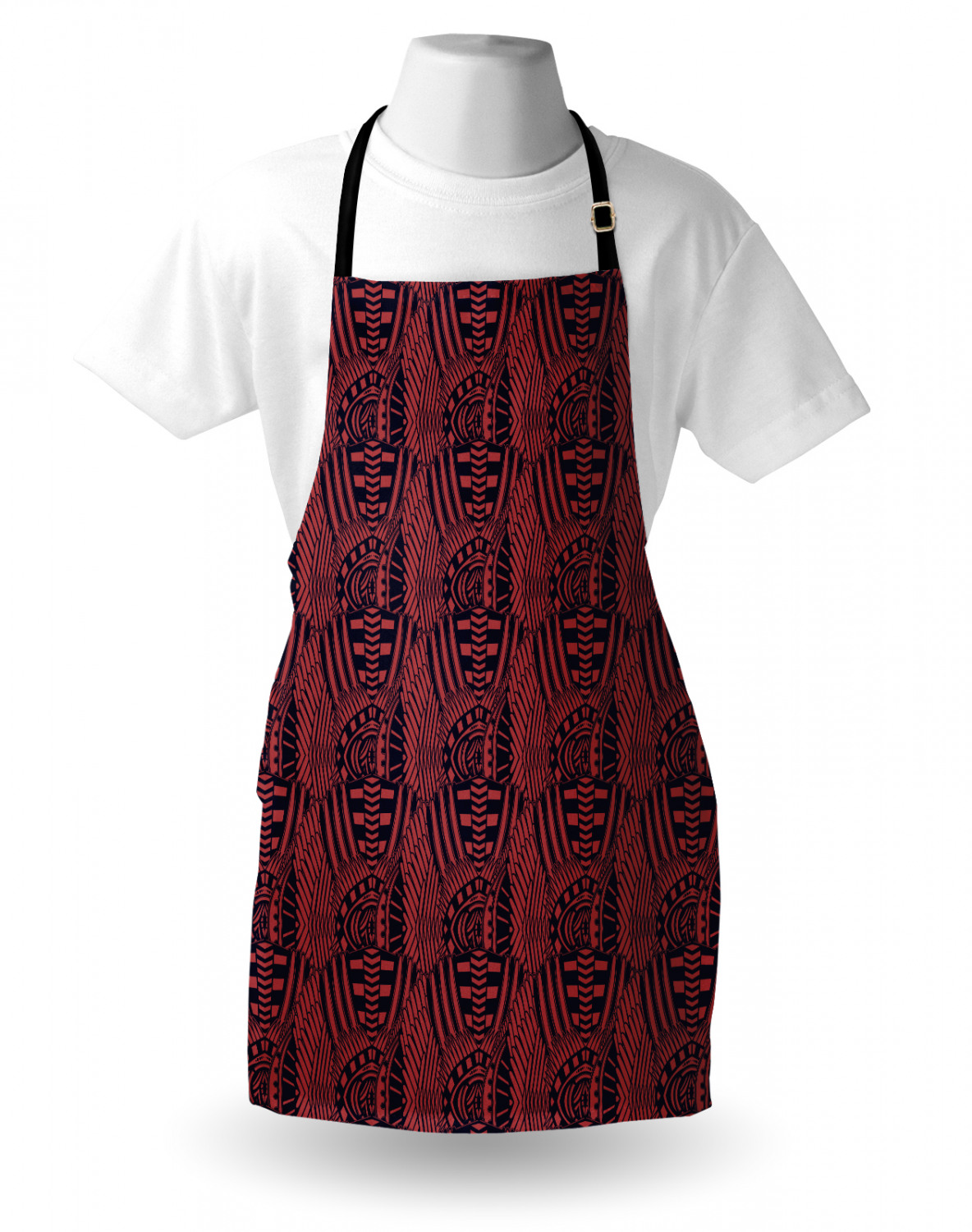 Ambesonne Apron Adjustable Black Strap for Gardening Cooking Standard Size - Picture 36 of 105