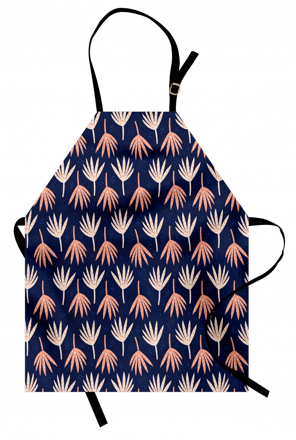 Ambesonne Apron Adjustable Black Strap for Gardening Cooking Standard Size - Picture 58 of 105