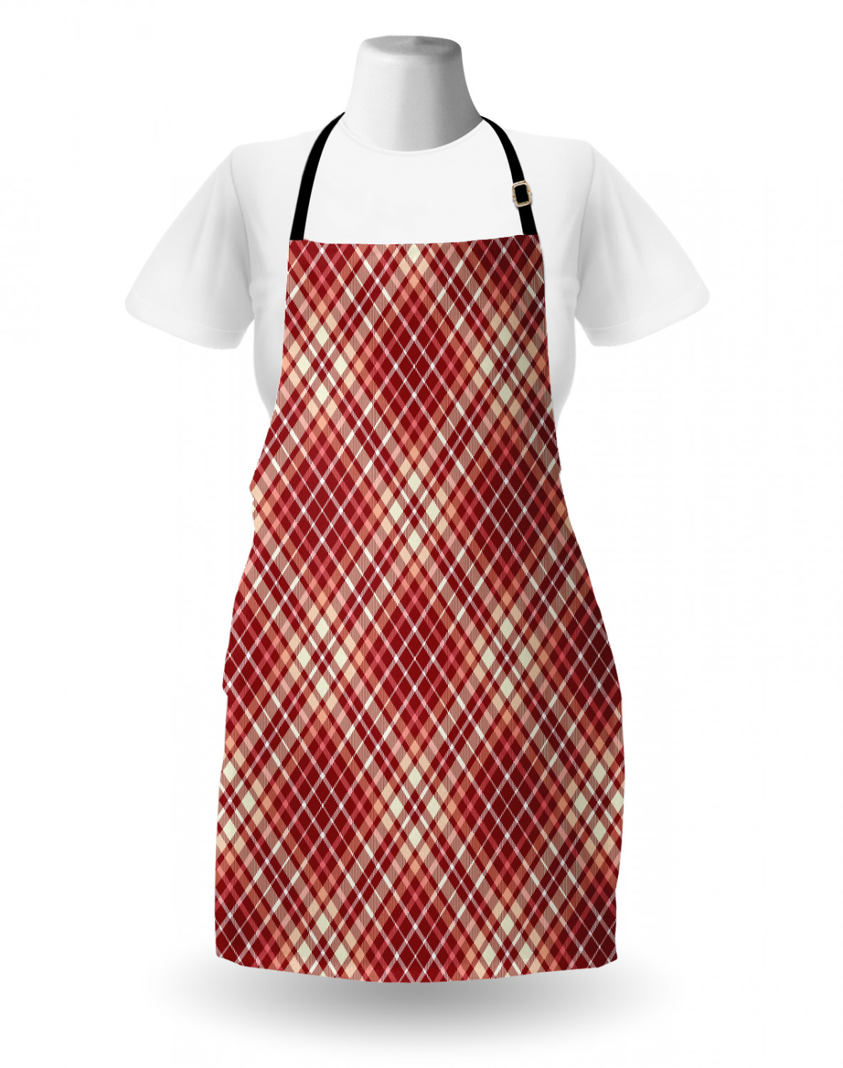 Ambesonne Apron Adjustable Black Strap for Gardening Cooking Standard Size - Picture 95 of 105