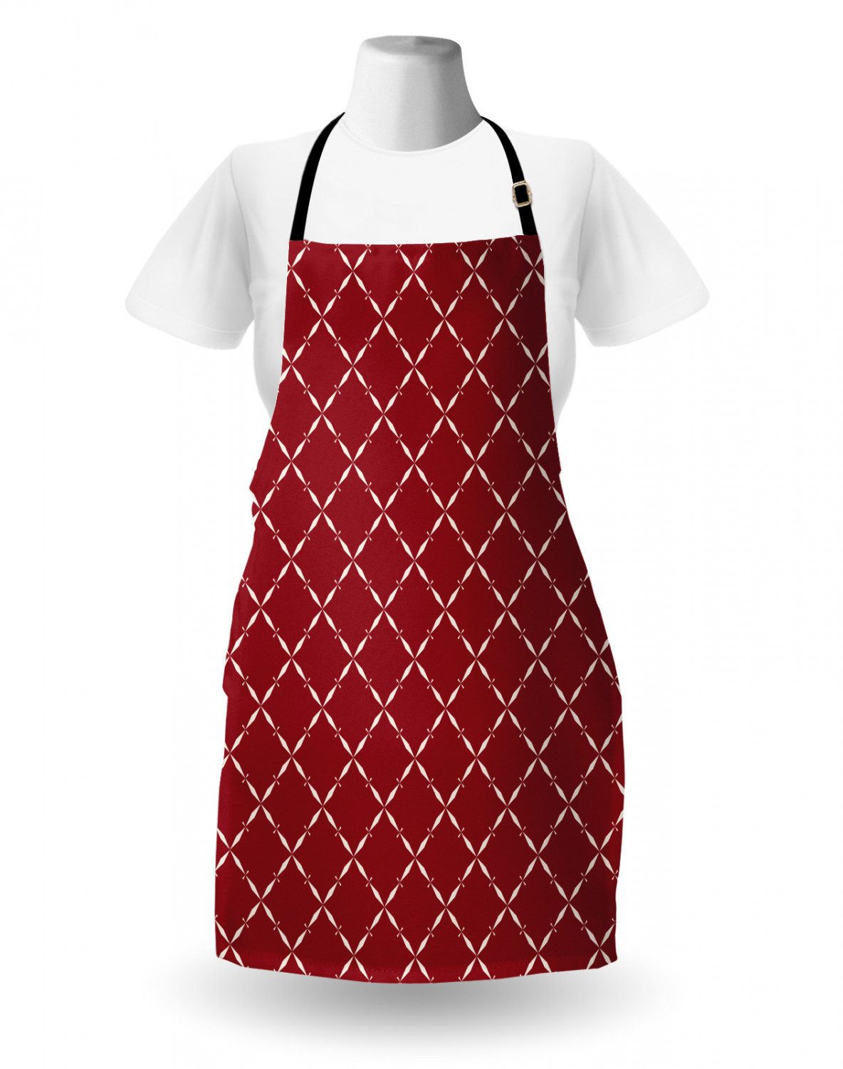 Ambesonne Apron Adjustable Black Strap for Gardening Cooking Standard Size - Picture 47 of 105